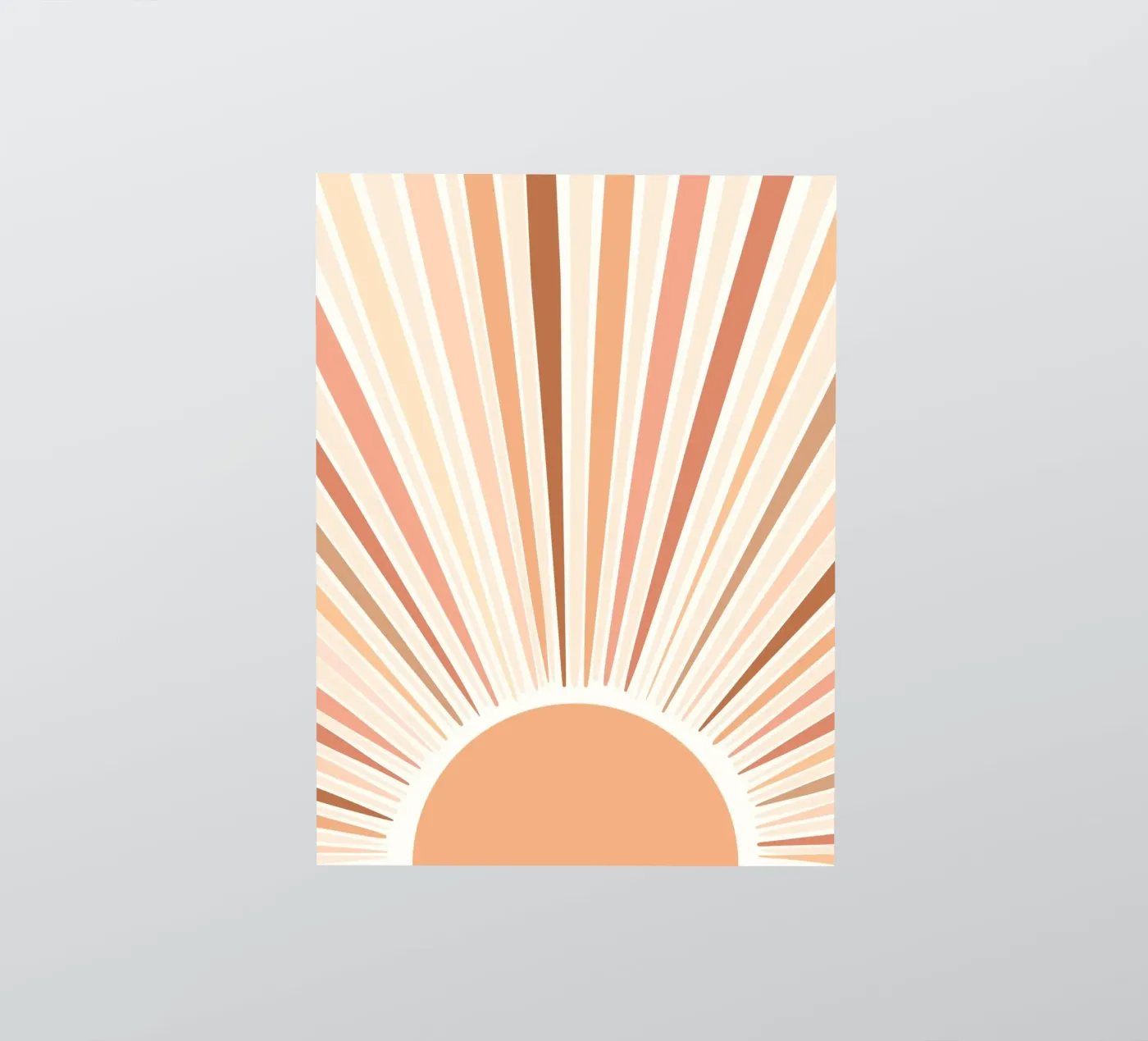 Radiating lines Sticker von LisaArtes