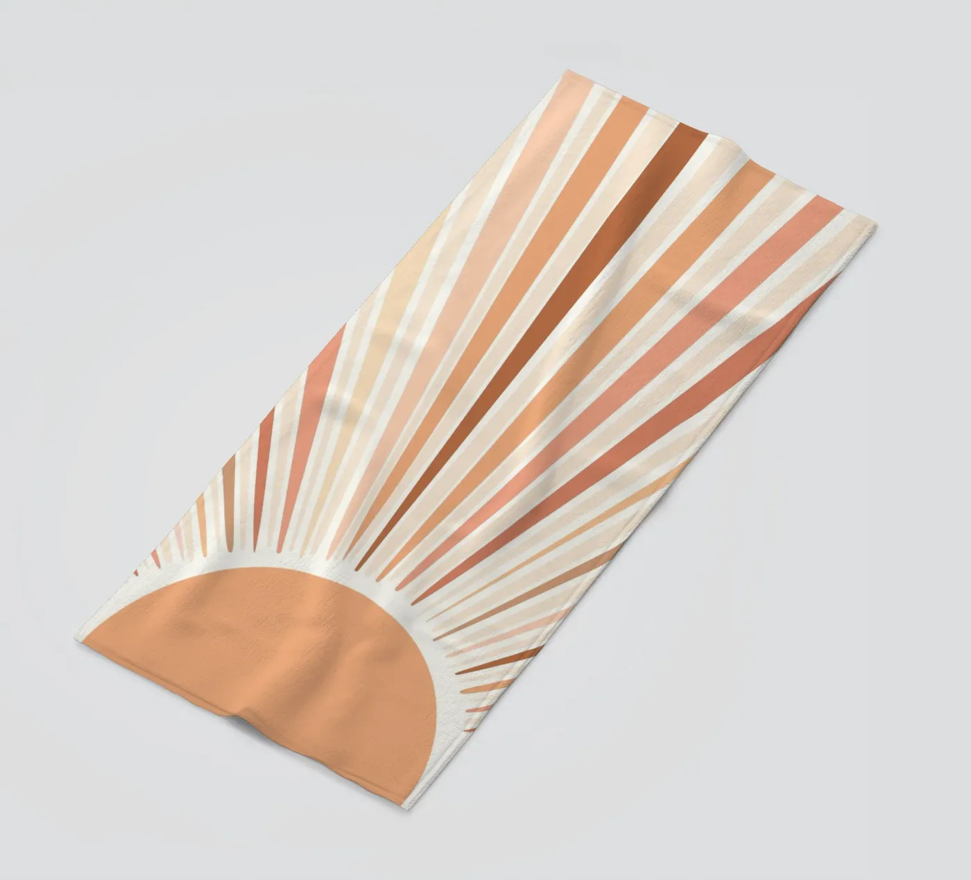 Radiating lines Strandtuch von LisaArtes