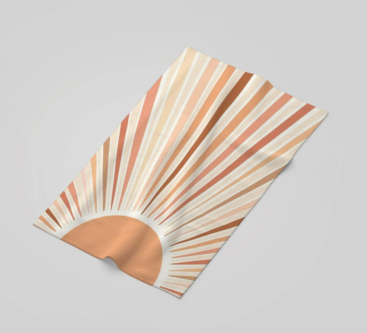 Radiating lines Strandtuch von LisaArtes