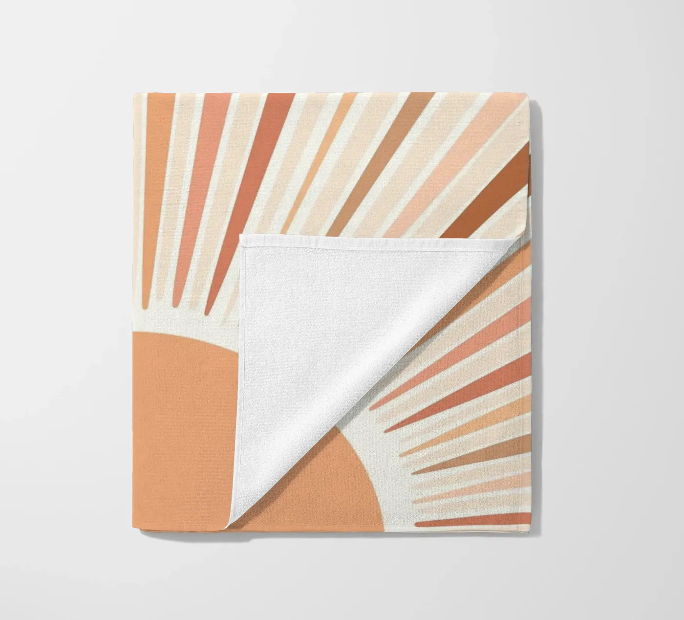 Radiating lines strandhanddoek van LisaArtes