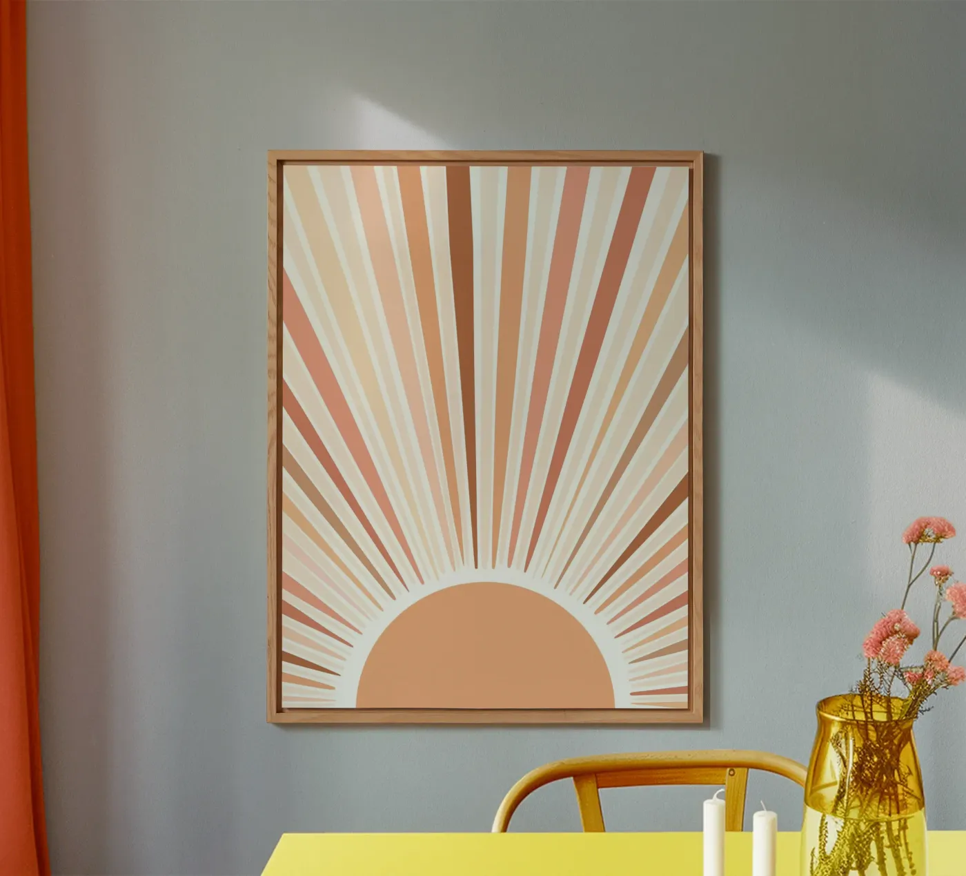 Radiating lines alluminio dibond da LisaArtes