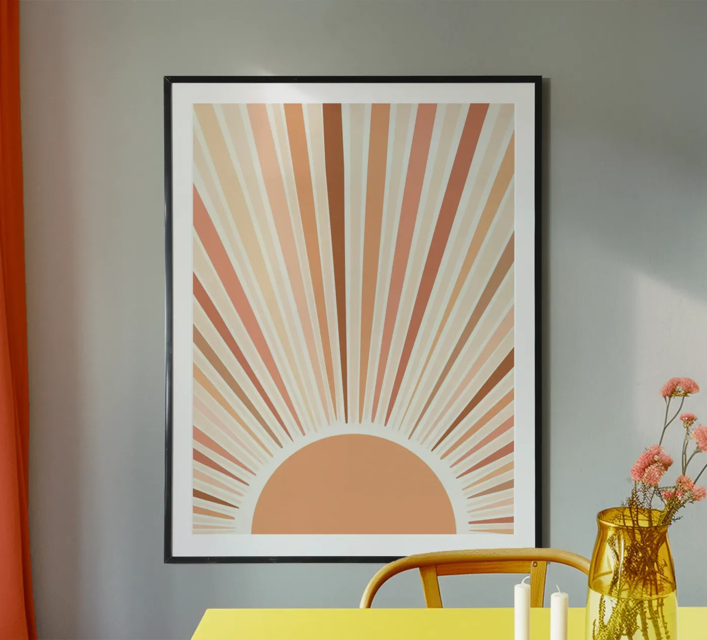 Radiating lines poster da LisaArtes