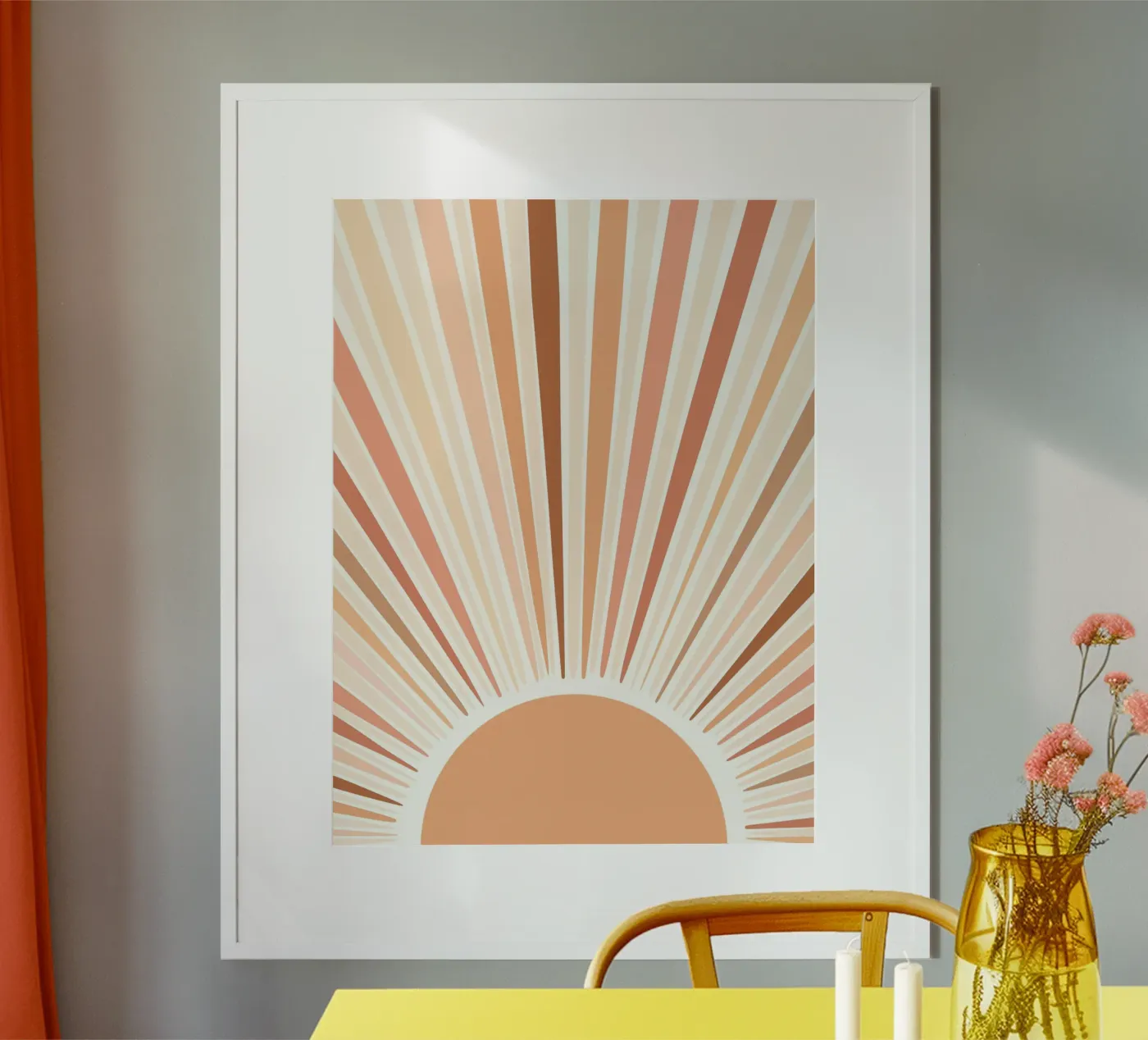 Radiating lines poster da LisaArtes