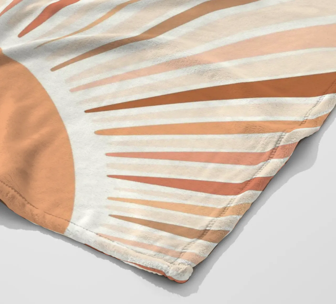 Radiating lines Fleecedecke von LisaArtes