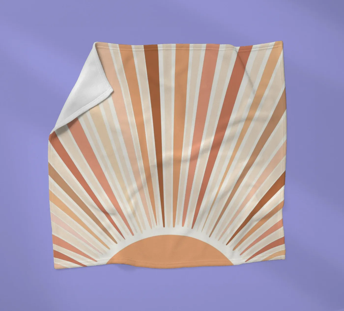 Radiating lines fleecedeken van LisaArtes