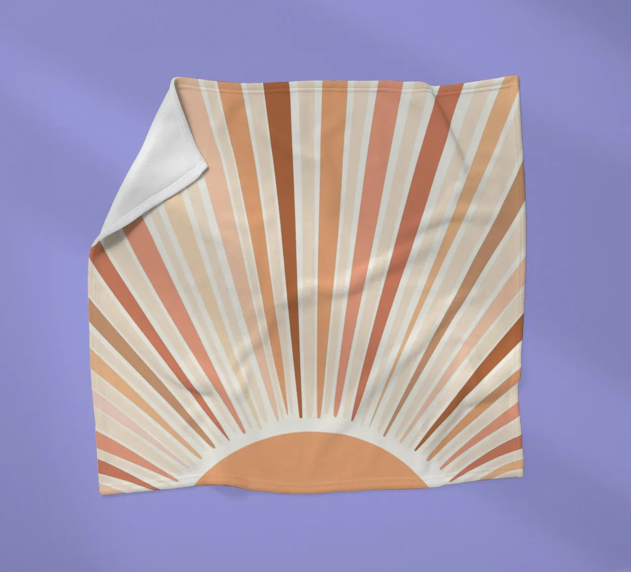 Radiating lines Fleecedecke von LisaArtes