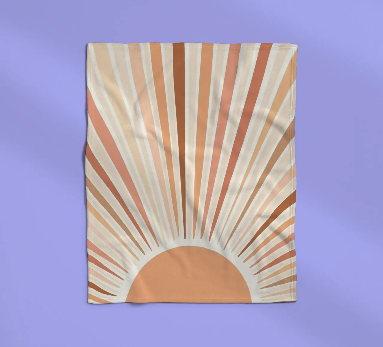 Radiating lines Fleecedecke von LisaArtes