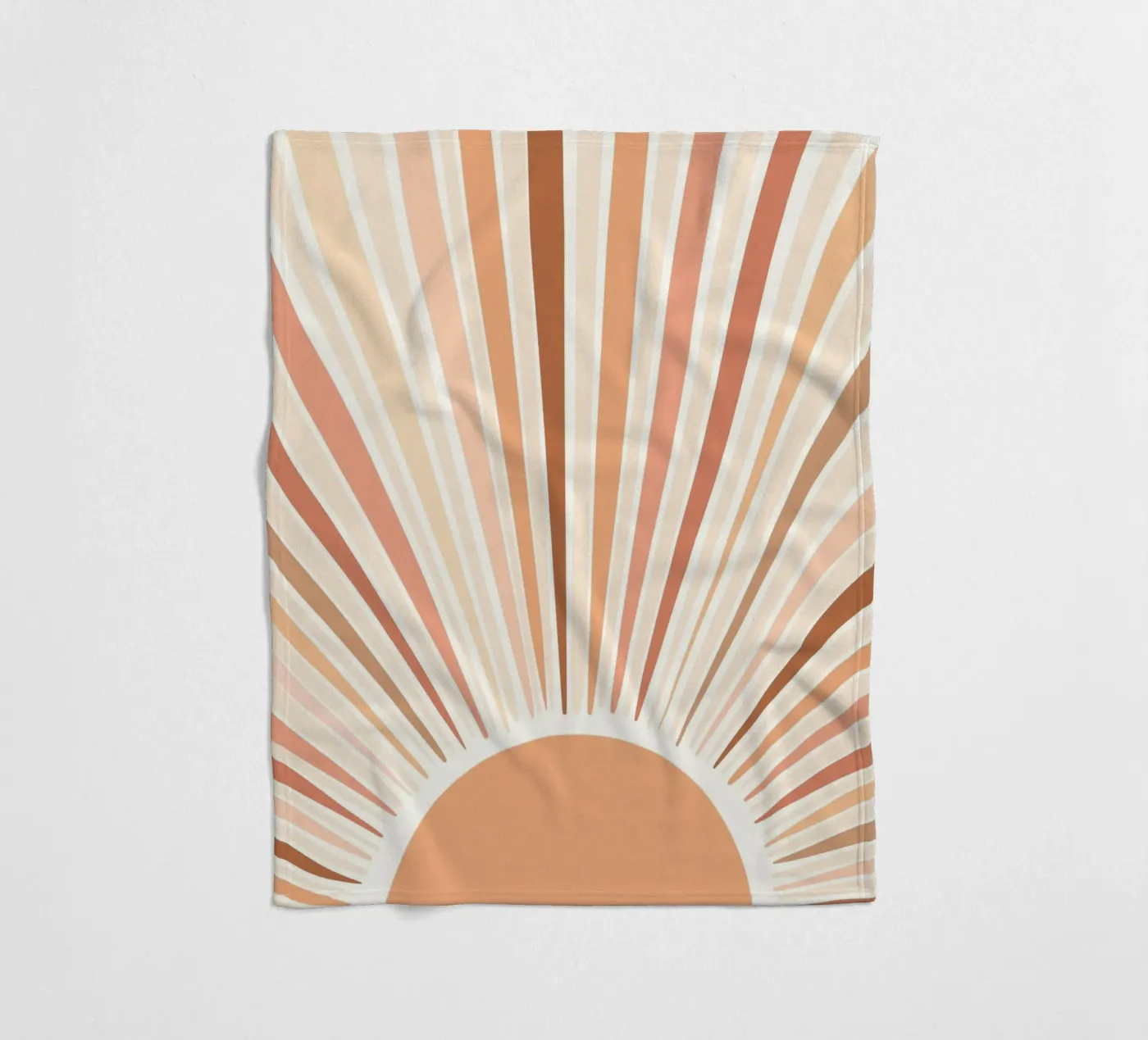 Radiating lines plaid polaire de LisaArtes