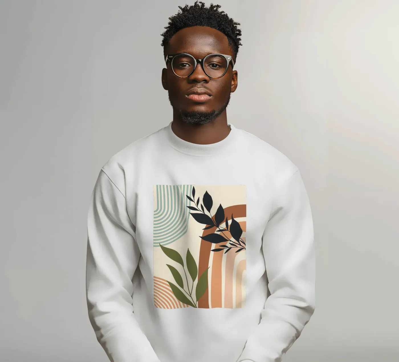 Botanical elements sweatshirt van LisaArtes