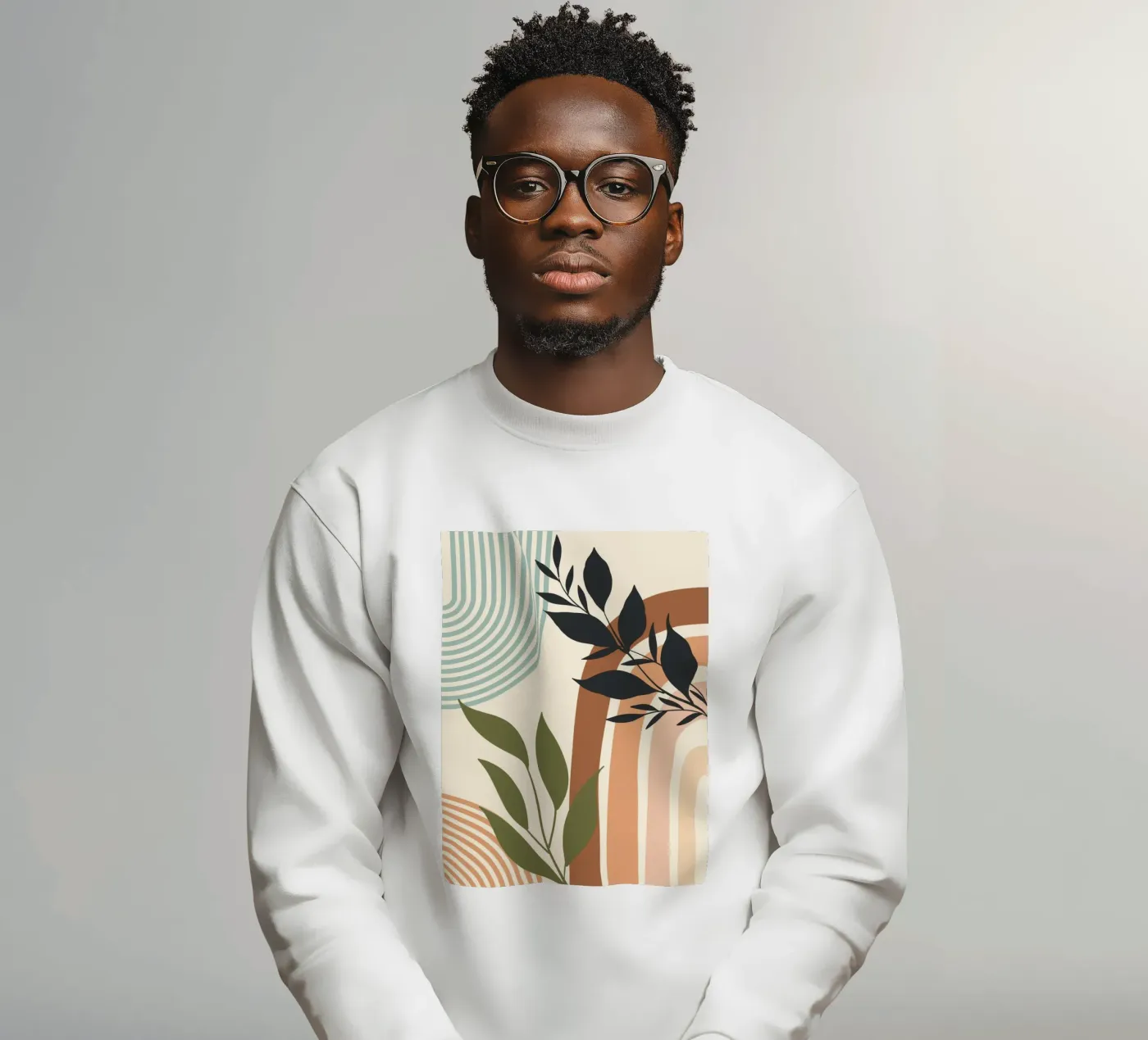 Botanical elements sweatshirt van LisaArtes