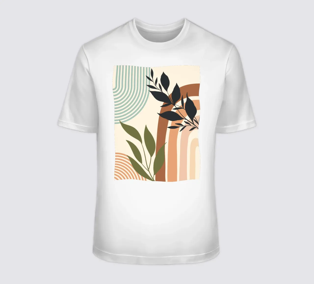 Botanical elements t-shirt da LisaArtes