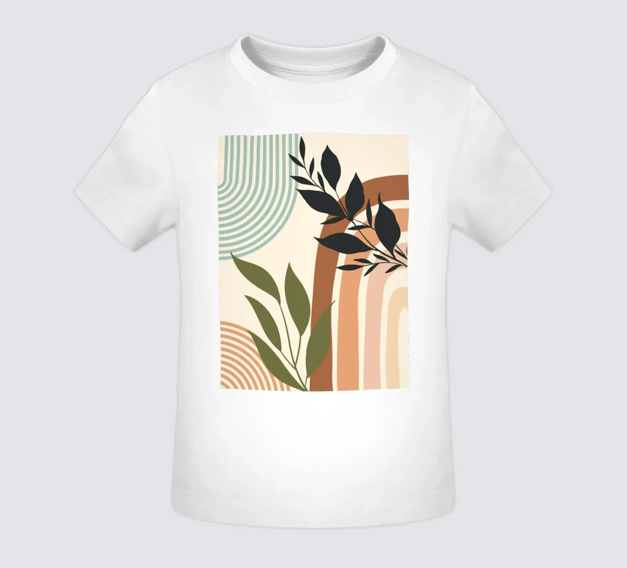 Botanical elements maglietta neonato da LisaArtes