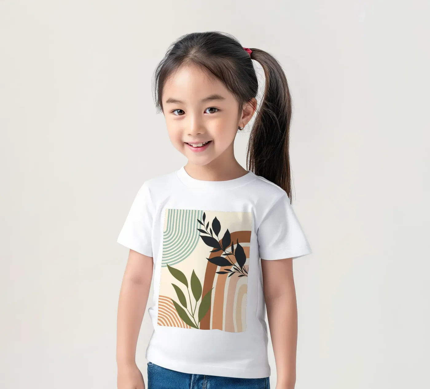 Botanical elements t-shirt bambini da LisaArtes