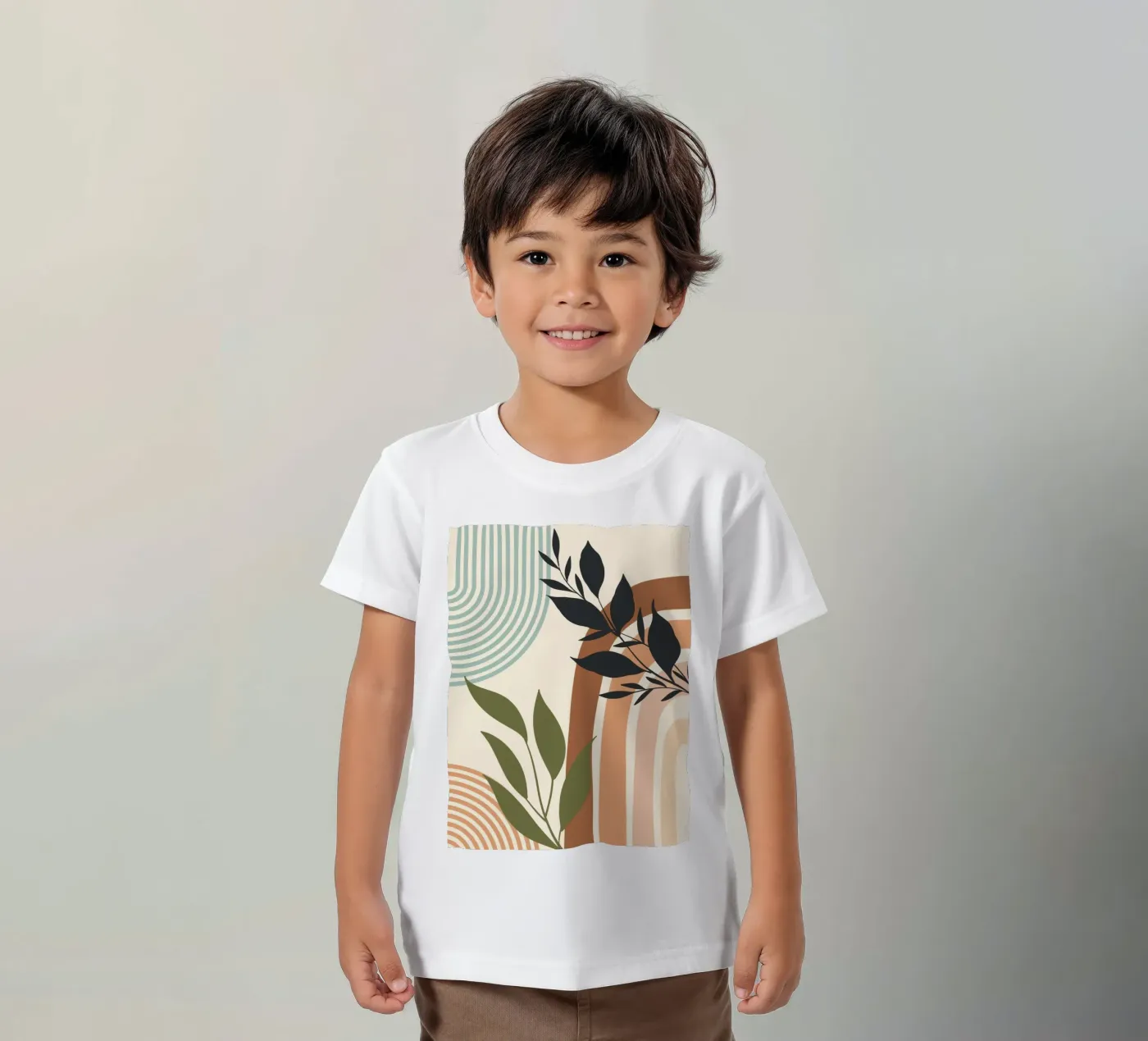 Botanical elements kinder t-shirt van LisaArtes