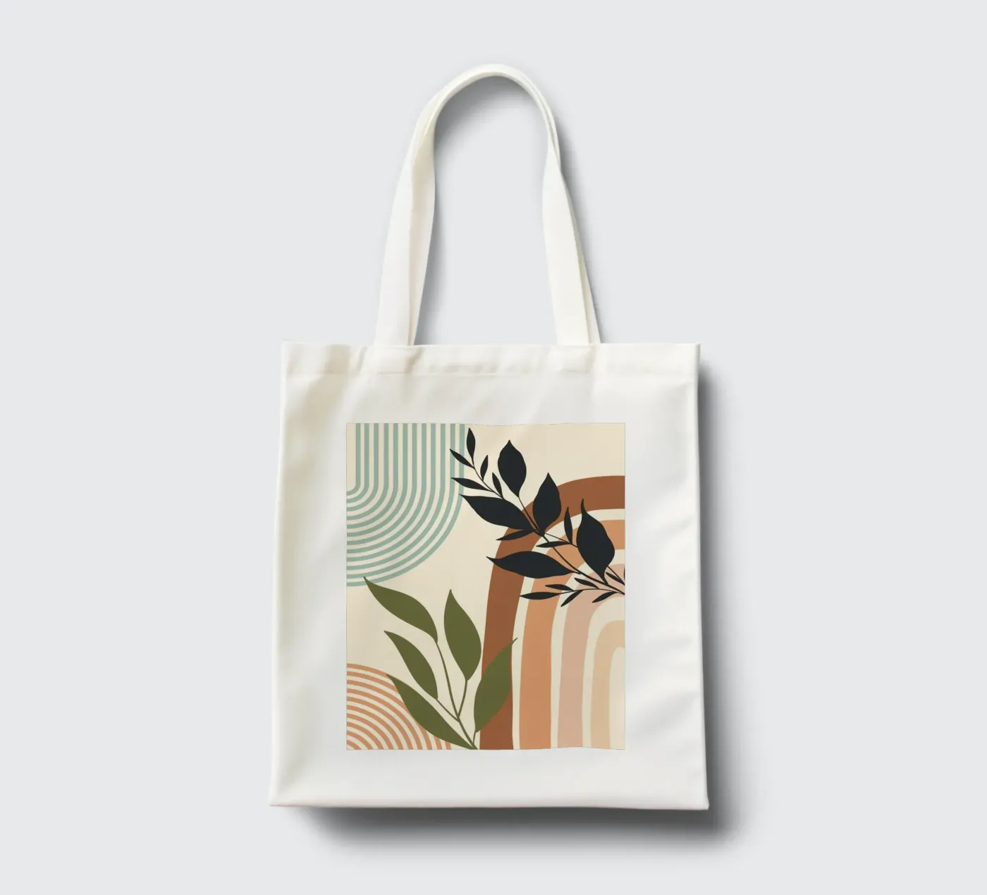 Botanical elements tote bag de LisaArtes