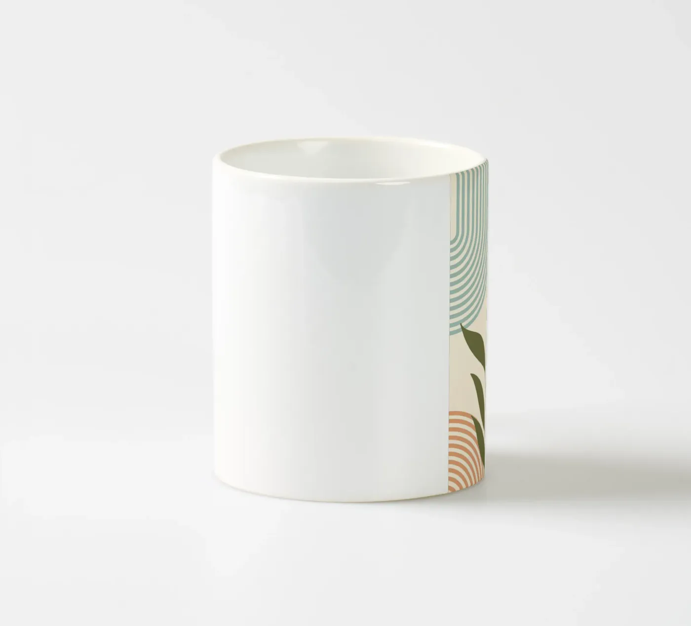 Botanical elements Keramik Tasse von LisaArtes