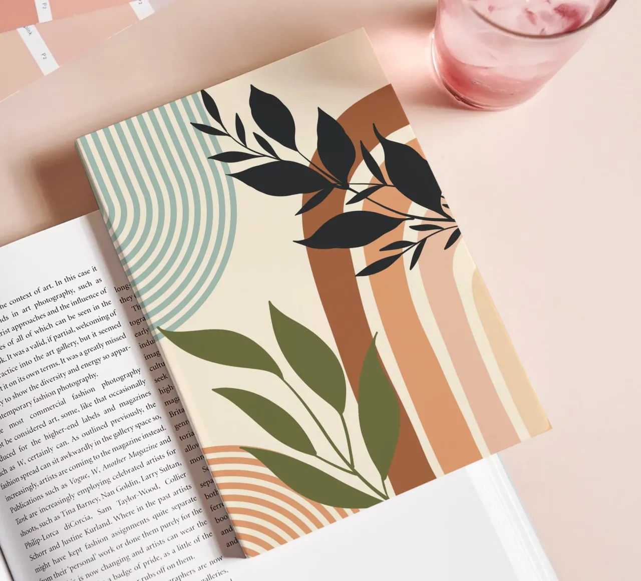 Botanical elements notebook by LisaArtes