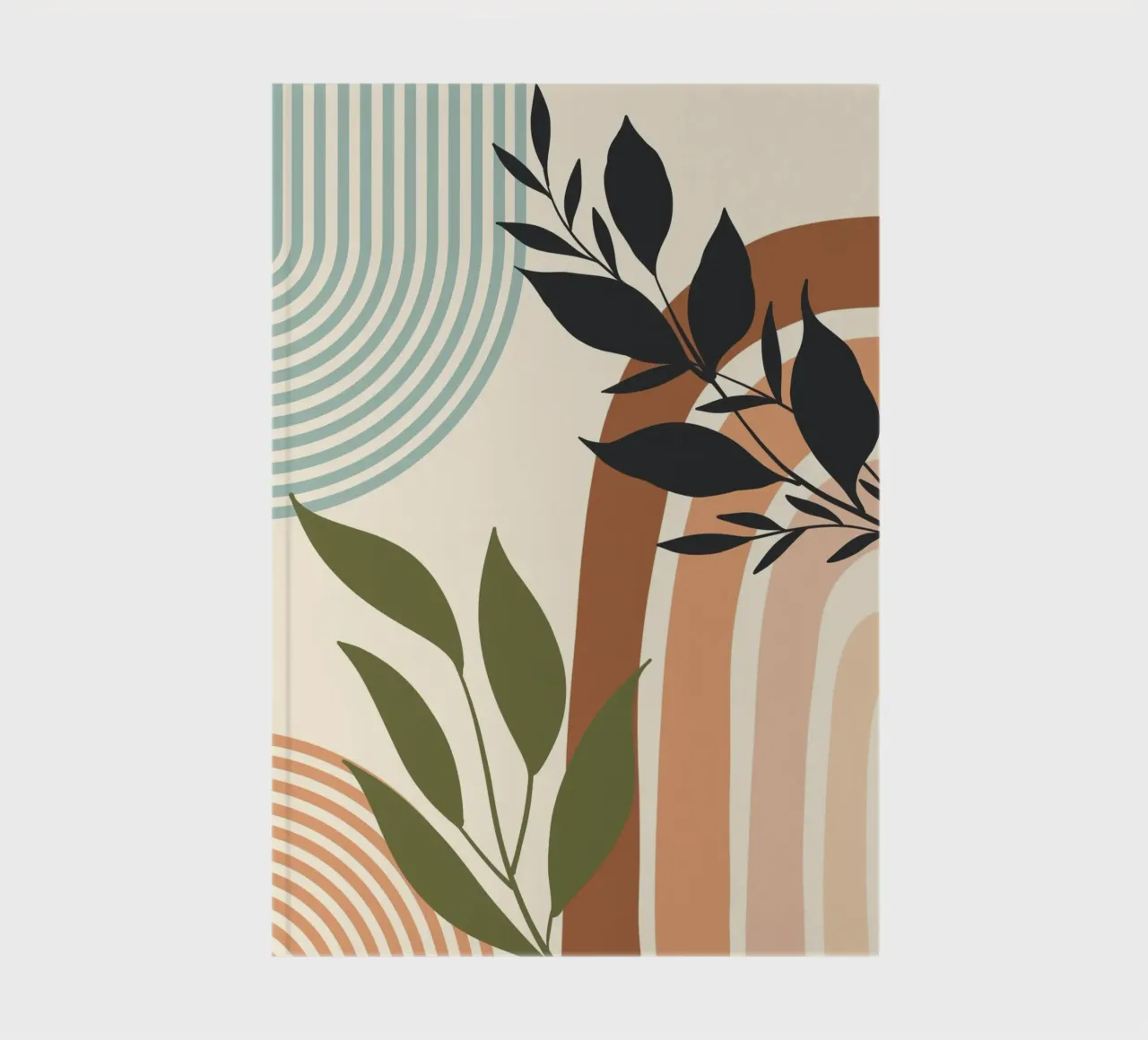 Botanical elements notebook by LisaArtes