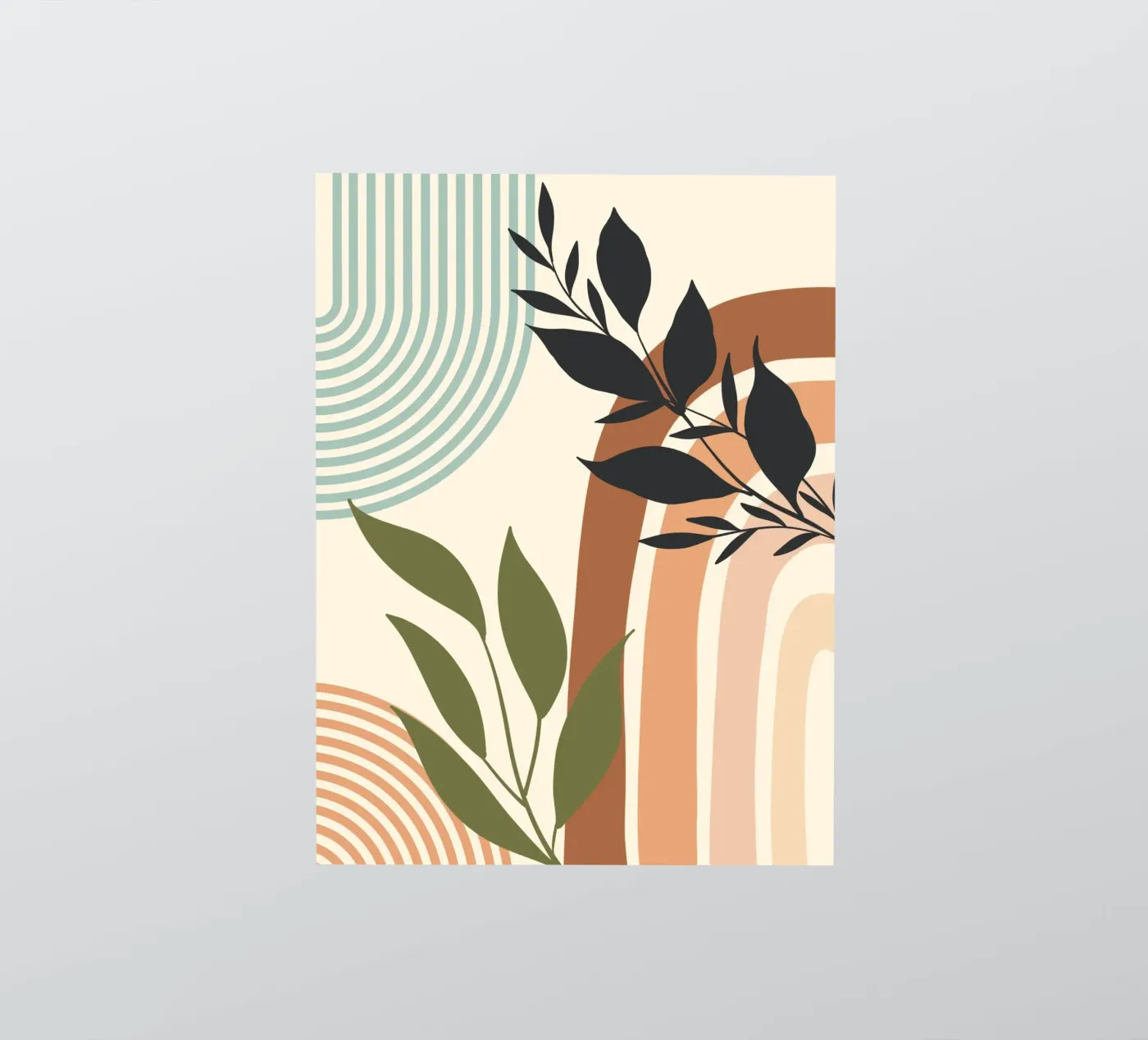 Botanical elements Sticker von LisaArtes
