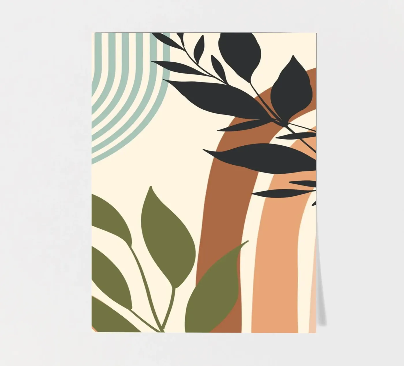 Botanical elements stickervel van LisaArtes