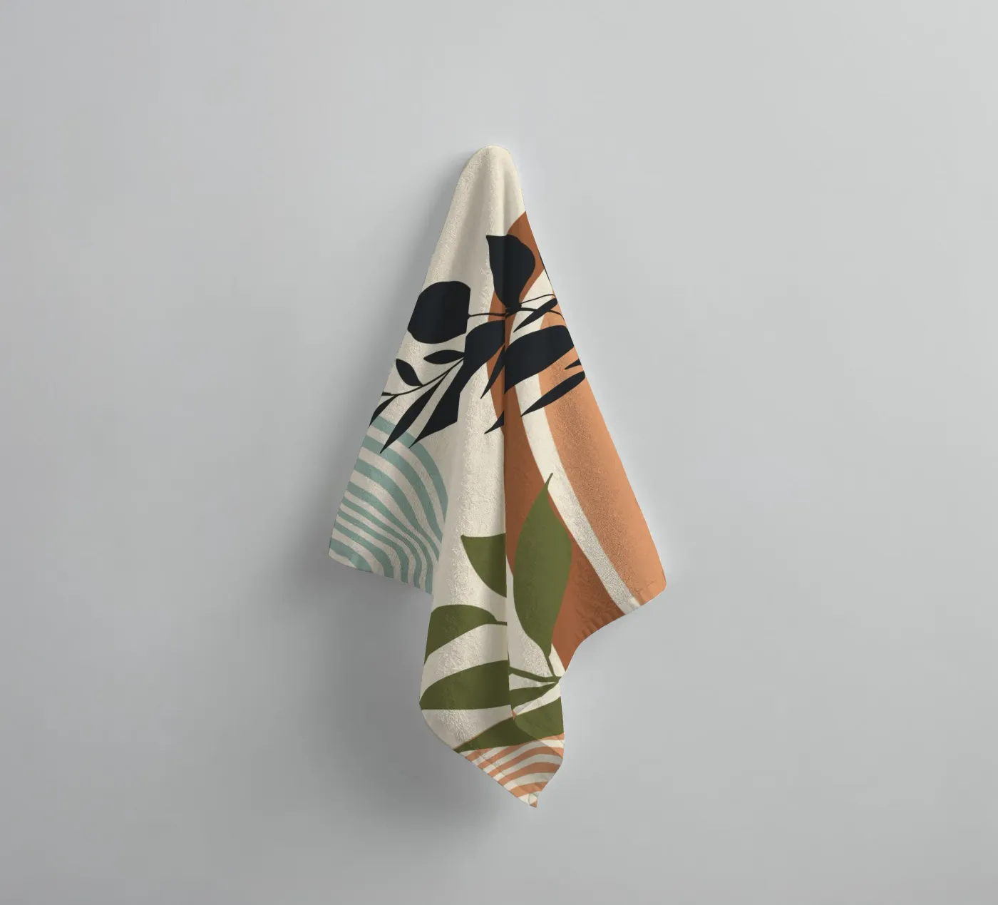 Botanical elements Handtuch von LisaArtes