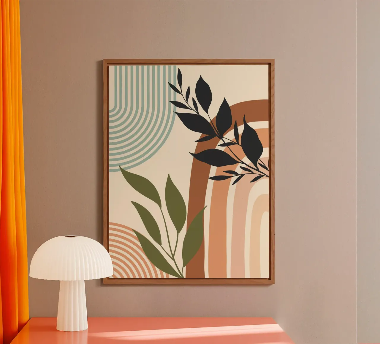 Botanical elements alluminio dibond da LisaArtes