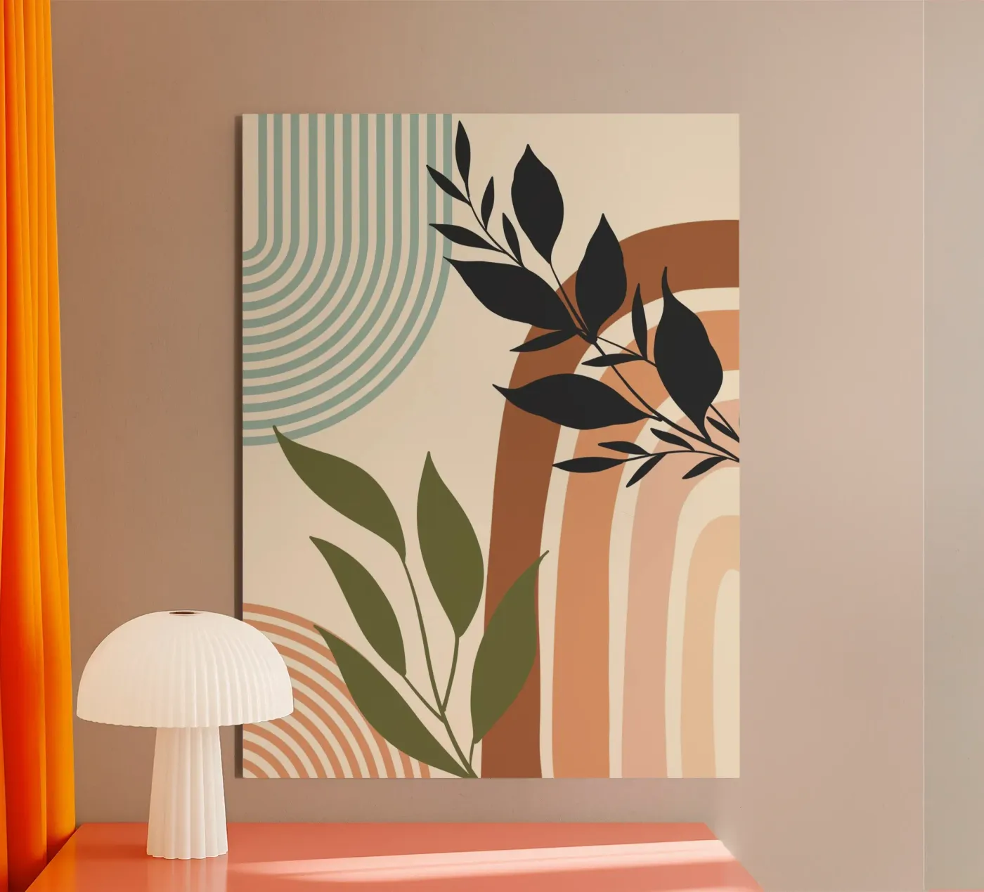 Botanical elements forex plate by LisaArtes