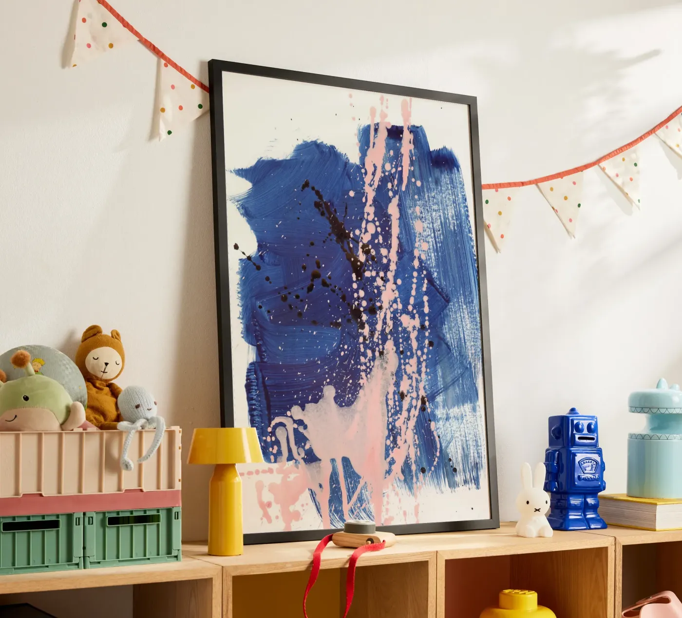 brushstrokes 3 poster by IRIS LEHNHARDT FINE ART