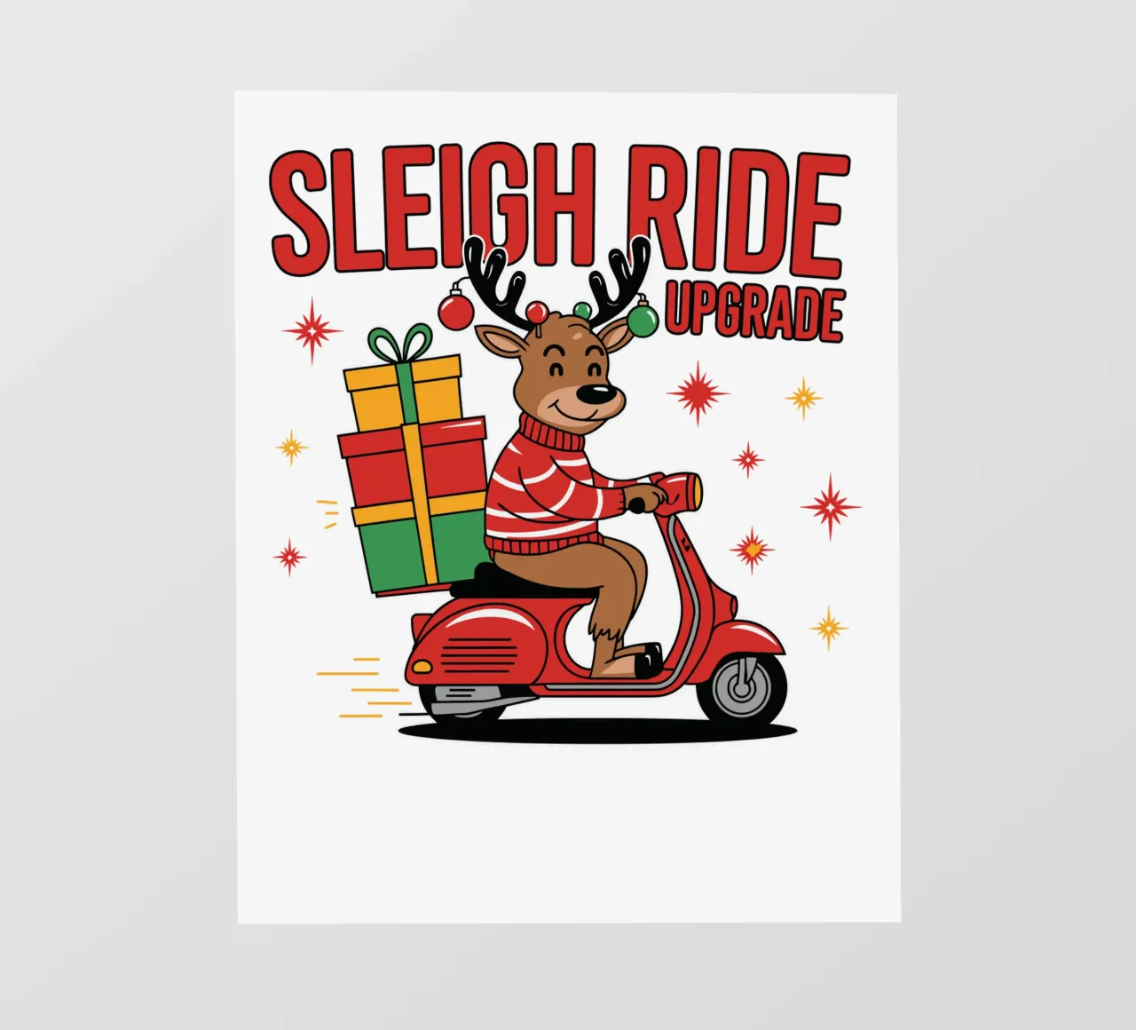 SLEIGH RIDE UPGRADE pellicola backlit da edsonramosart