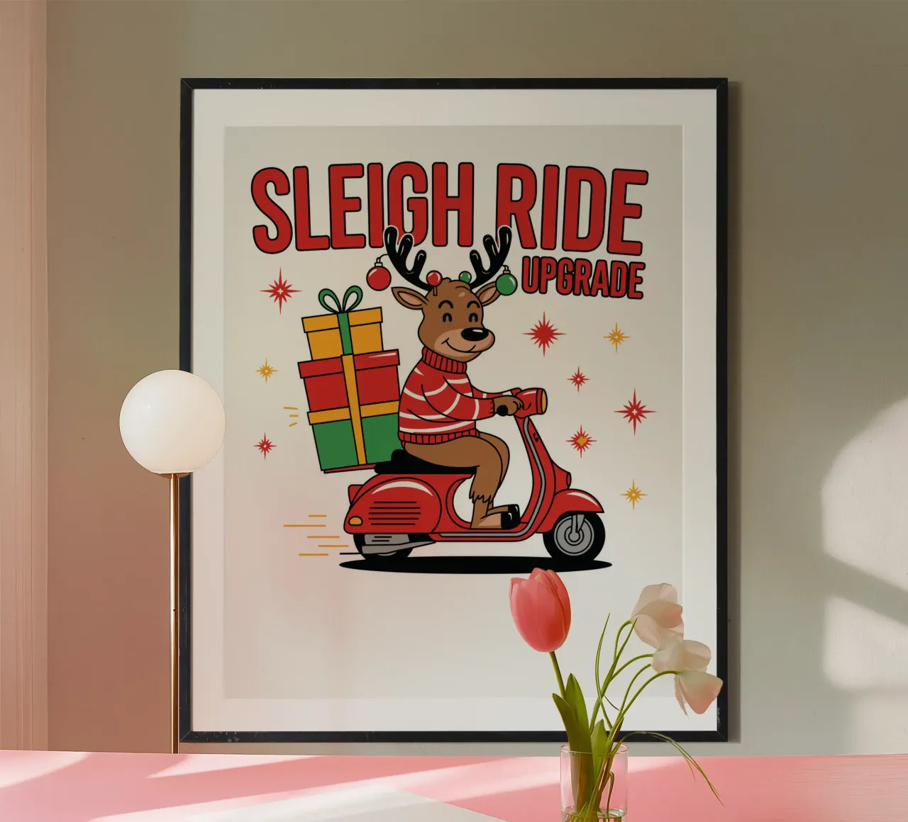SLEIGH RIDE UPGRADE carta hahnemühle da edsonramosart