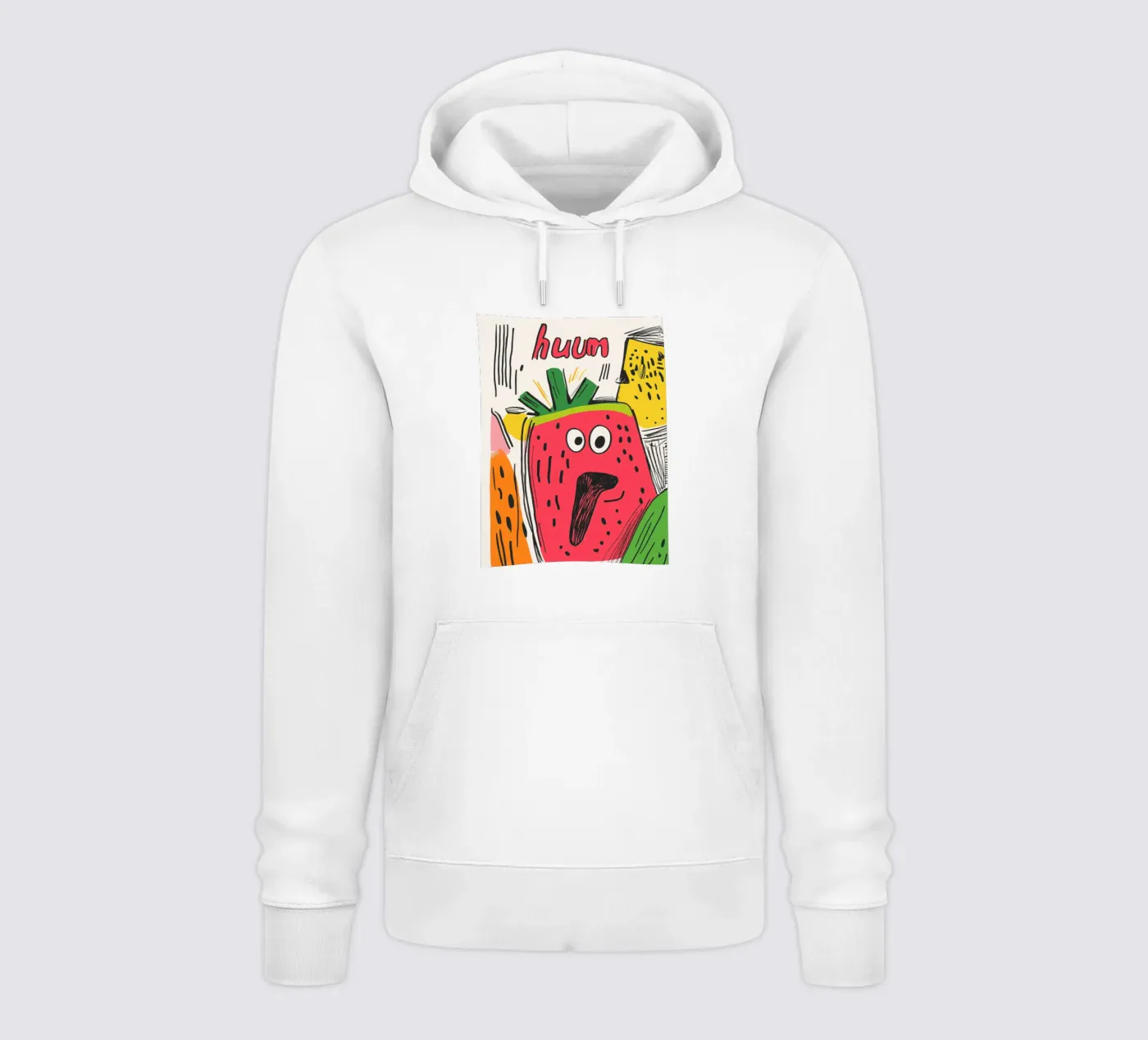 Hum Pastèque sweat à capuche de Pop and Fruits - Affiches & posters