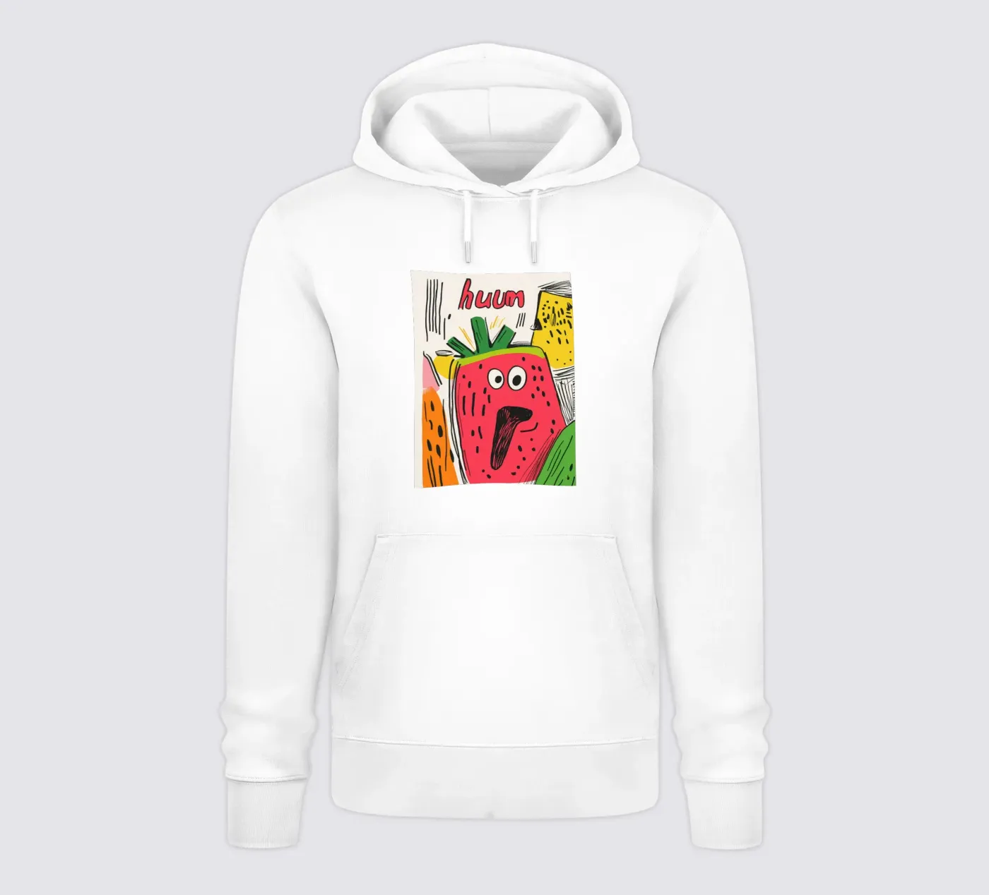 Hum Pastèque sweat à capuche de Pop and Fruits - Affiches & posters