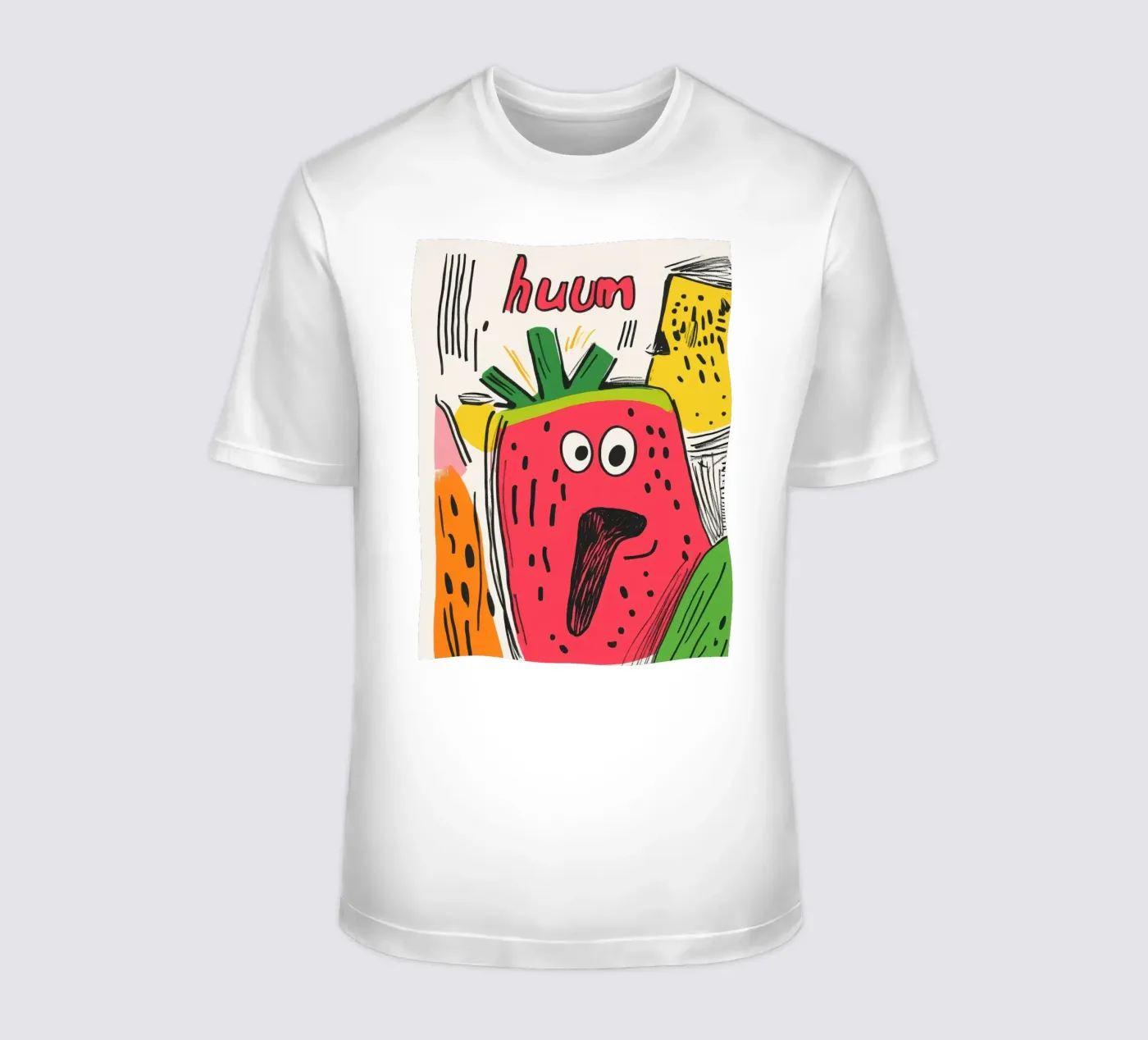 Hum Pastèque t-shirt de Pop and Fruits - Affiches & posters