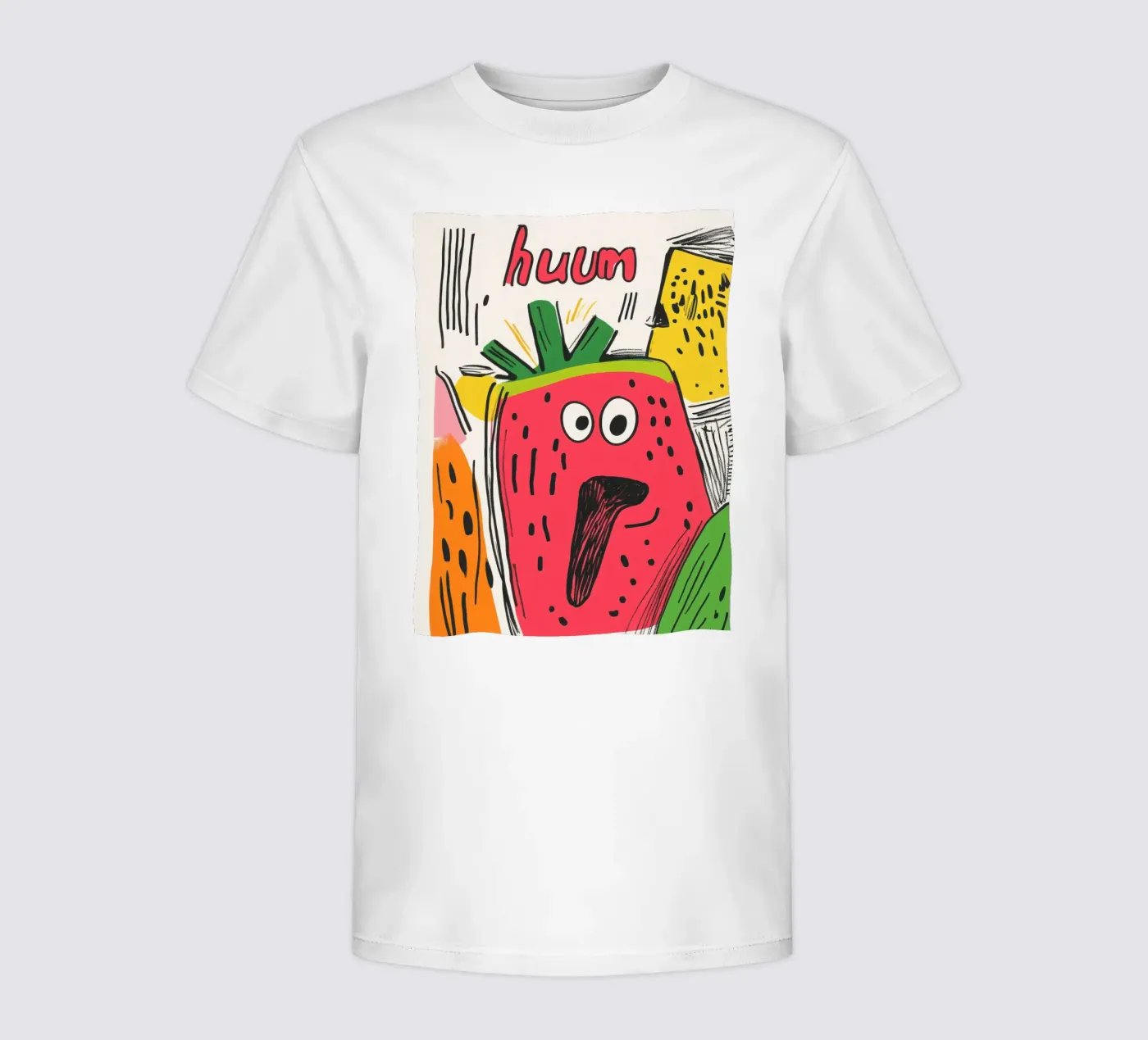 Hum Pastèque t-shirt enfant de Pop and Fruits - Affiches & posters