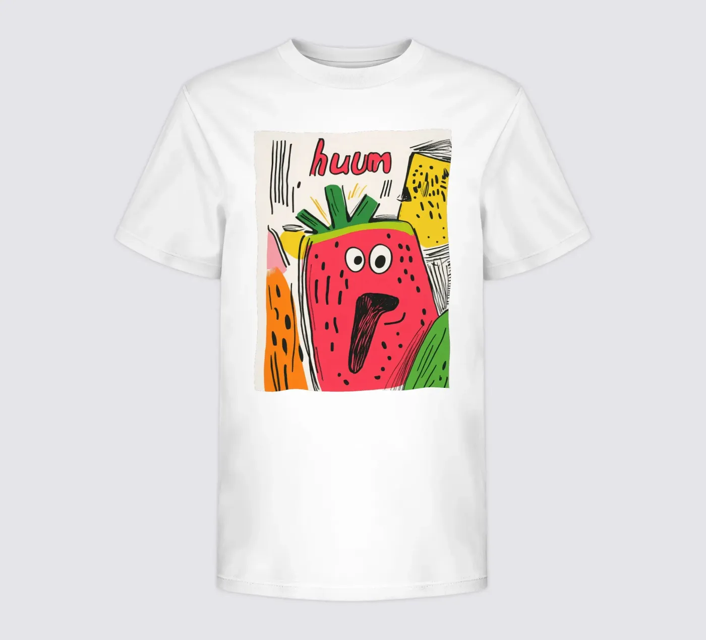 Hum Pastèque t-shirt enfant de Pop and Fruits - Affiches & posters