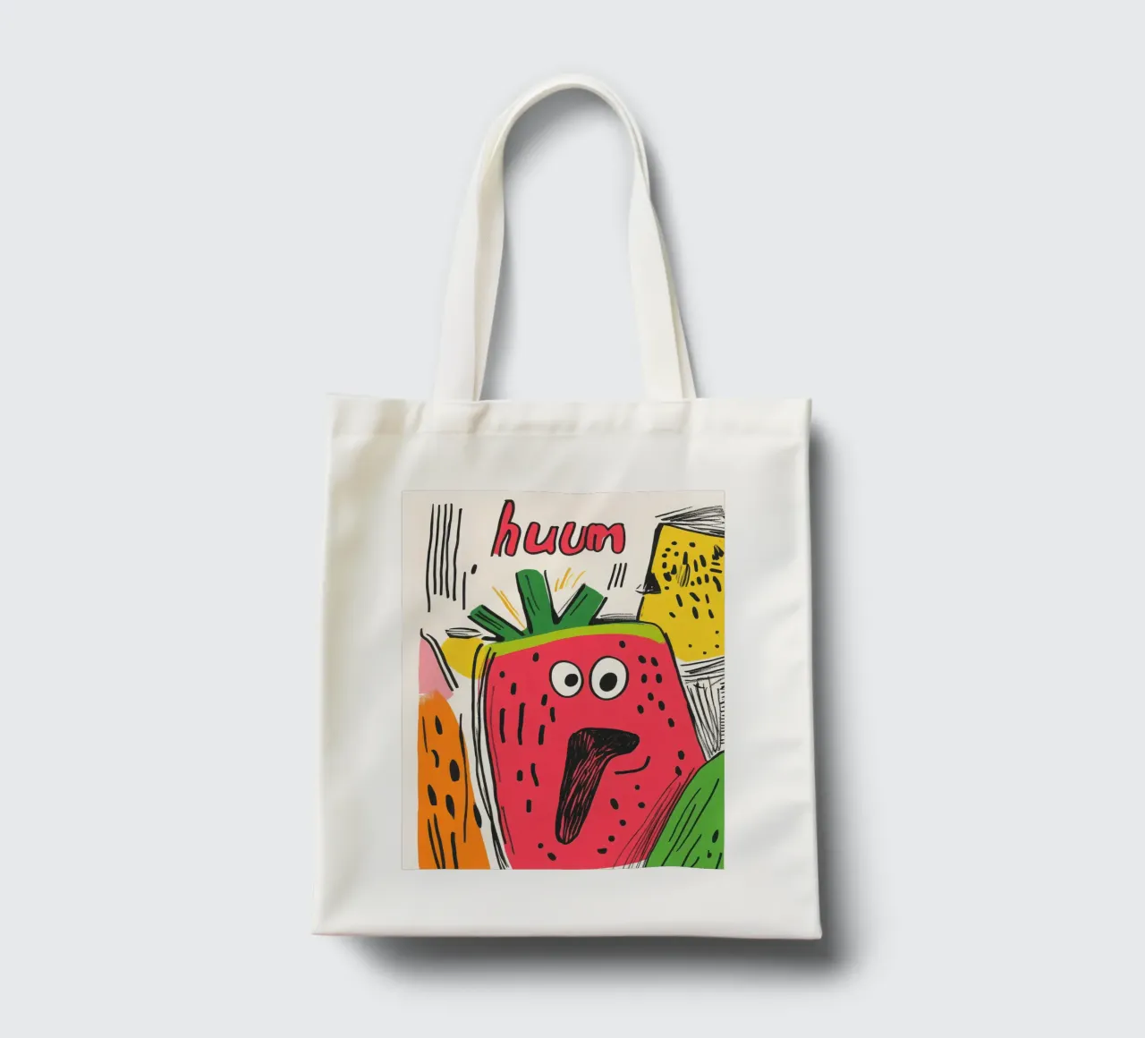 Hum Pastèque tote bag de Pop and Fruits - Affiches & posters