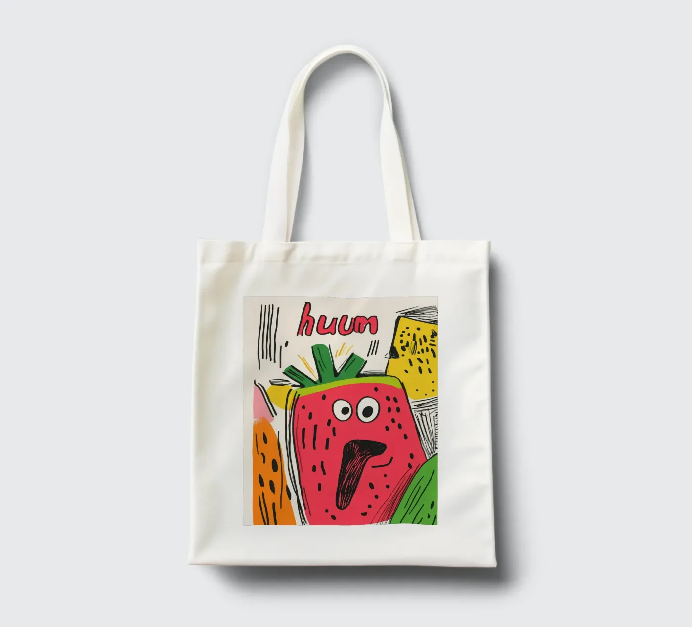 Hum Pastèque tote bag de Pop and Fruits - Affiches & posters