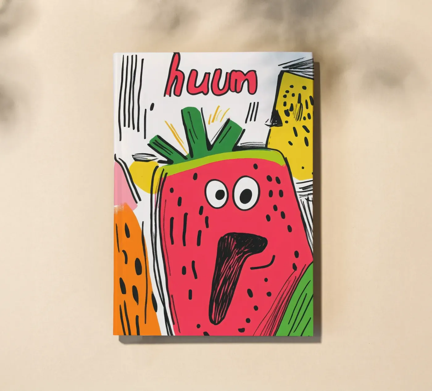 Hum Pastèque carnet de Pop and Fruits - Affiches & posters