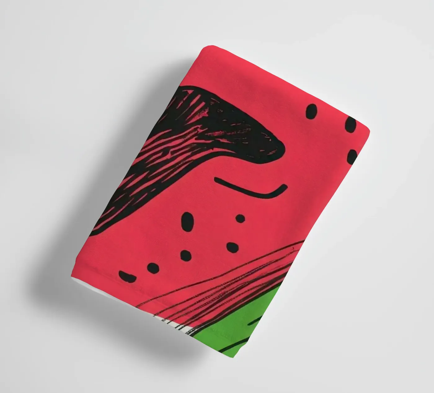 Hum Watermelon towel by Pop and Fruits - Affiches & posters