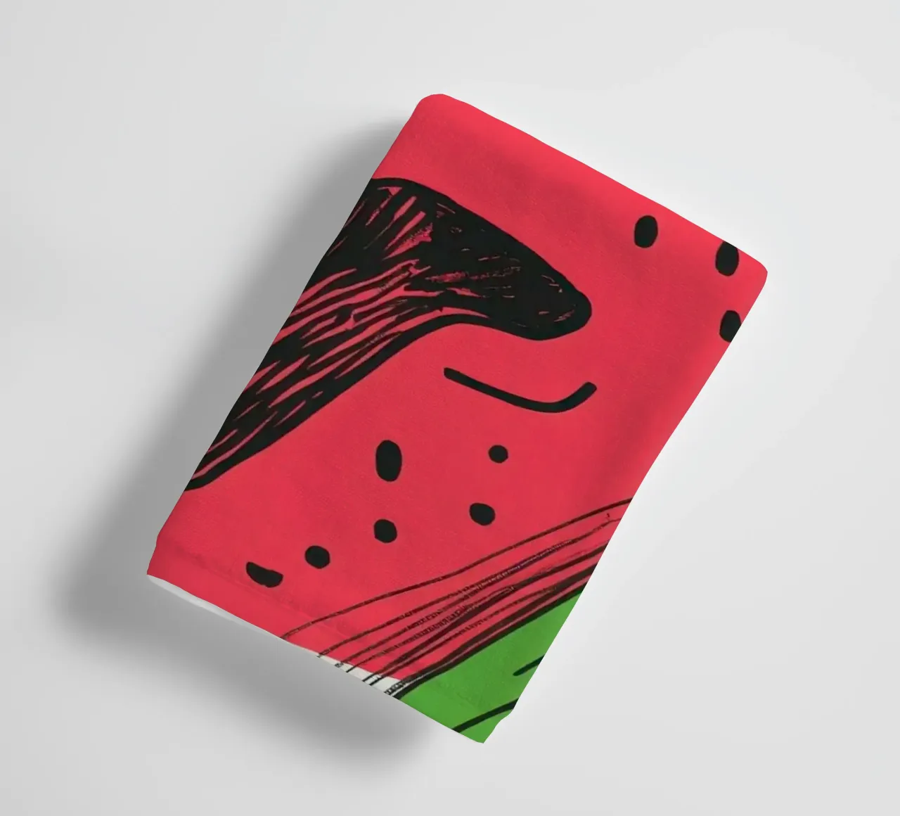 Hum Pastèque serviette de bain de Pop and Fruits - Affiches & posters