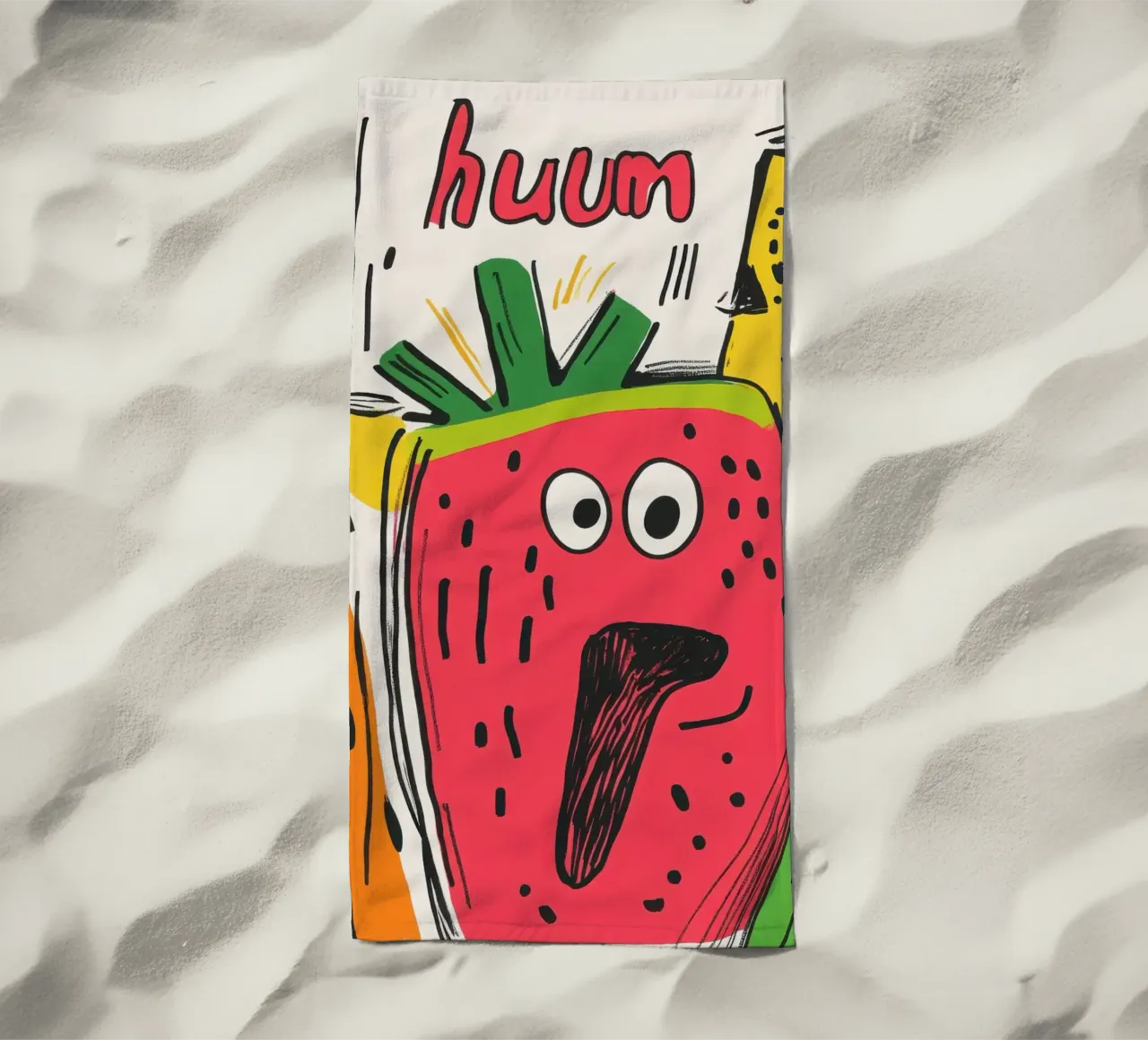 Hum Watermelon telo mare da Pop and Fruits - Affiches & posters
