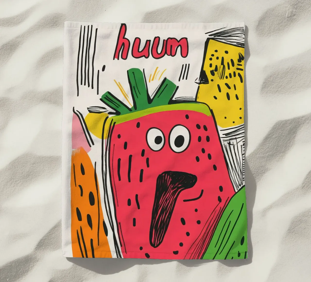 Hum Watermelon telo mare da Pop and Fruits - Affiches & posters