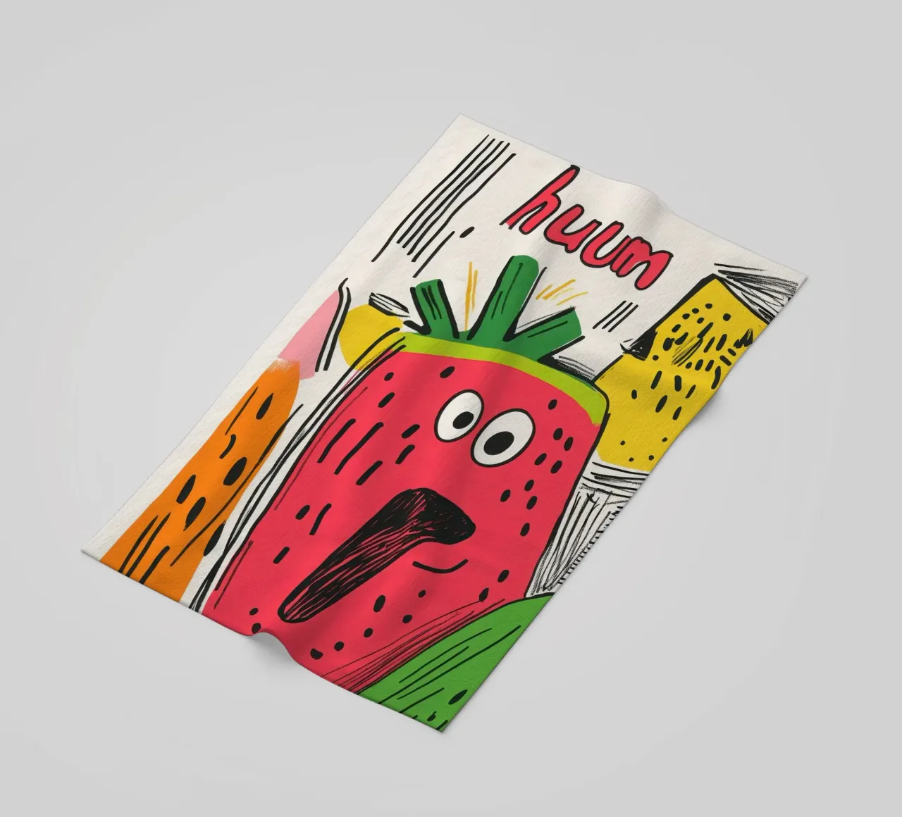 Hum Watermelon telo mare da Pop and Fruits - Affiches & posters