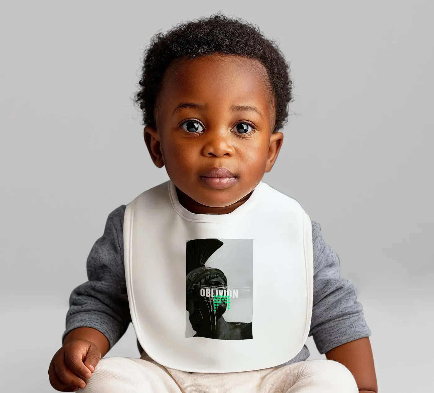 Oblivion baby slabbetje van Frank Moth