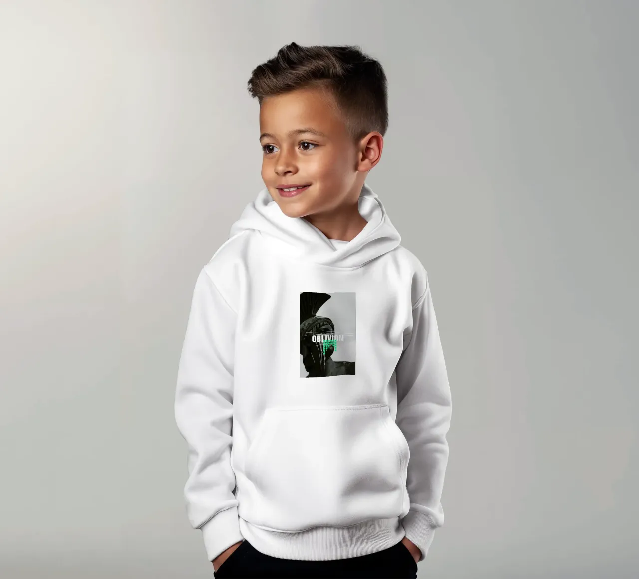 Oblivion felpa bambino con cappuccio da Frank Moth
