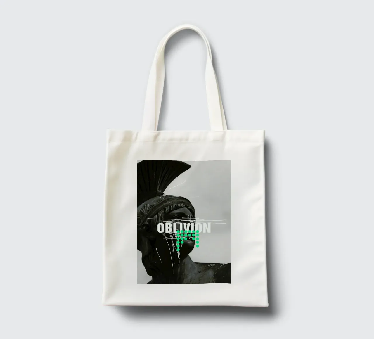 Oblivion borsa in juta da Frank Moth