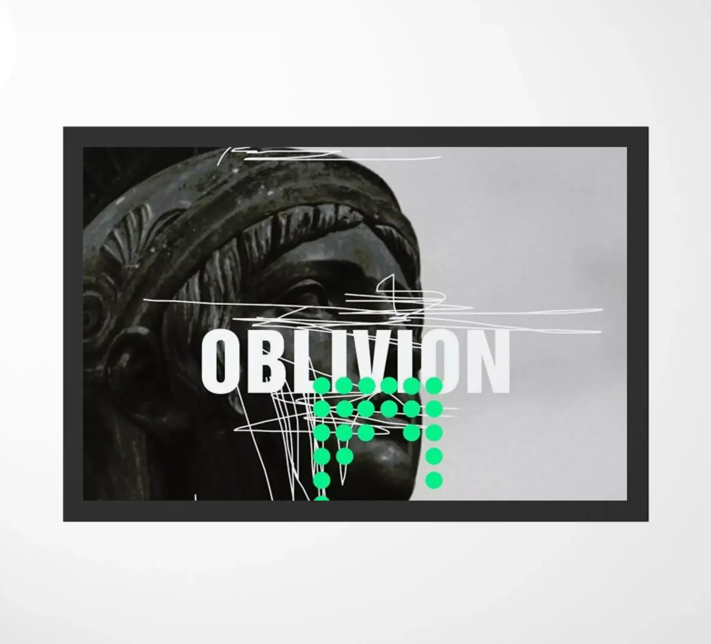 Oblivion deurmat van Frank Moth