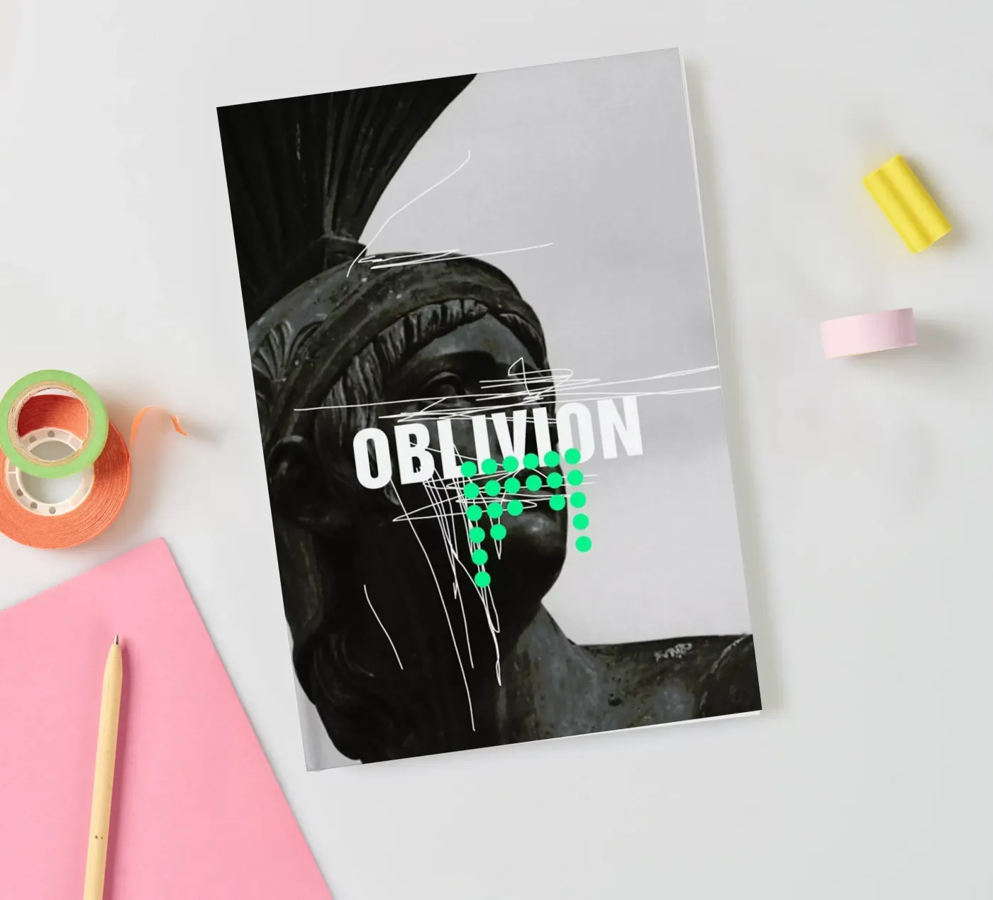 Oblivion notebook by Frank Moth