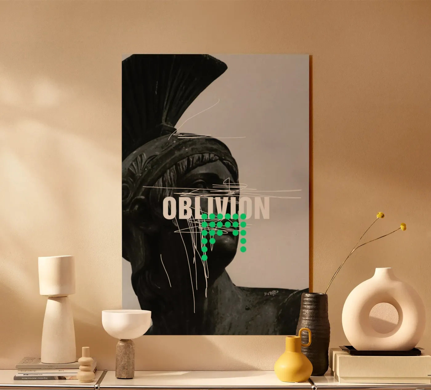 Oblivion acryl van Frank Moth