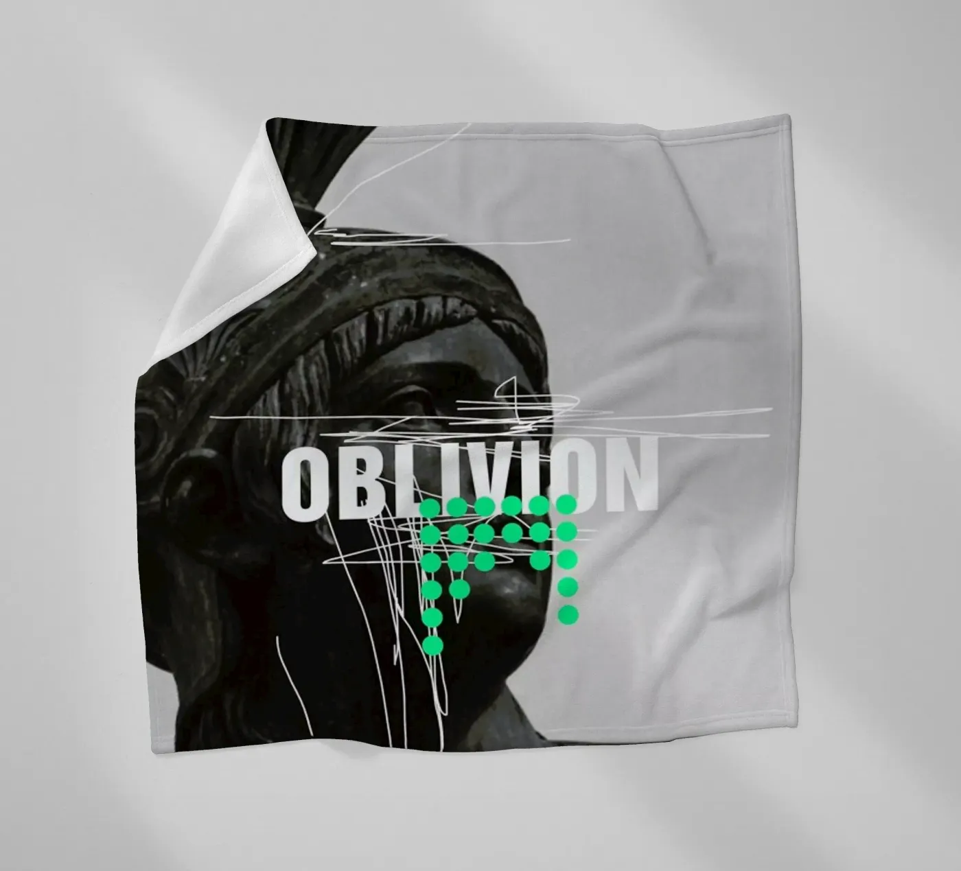Oblivion fleecedeken van Frank Moth
